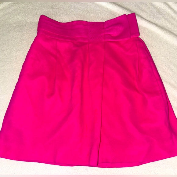 BCBG Dresses & Skirts - BCBG high waisted, neon, pink skirt, runway edition